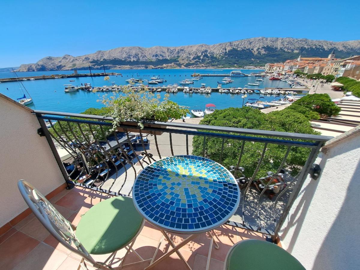 Apartment Borna Baška Buitenkant foto